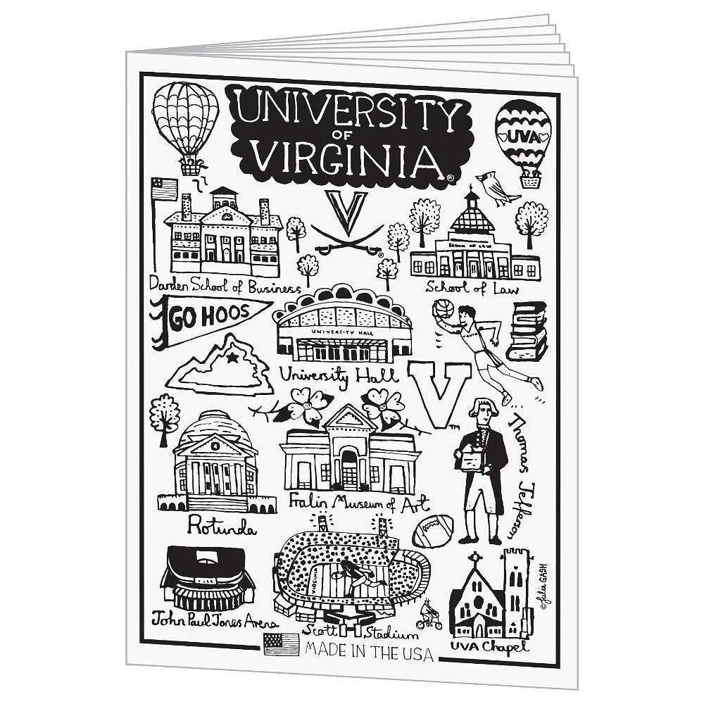 Virginia Julia Gash Coloring Book and Crayons