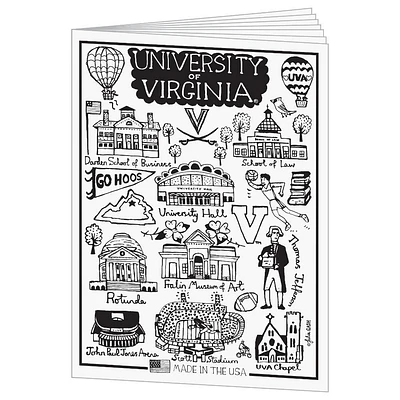 Virginia Julia Gash Coloring Book and Crayons