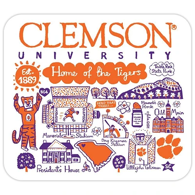 Clemson Julia Gash Mouse Pad