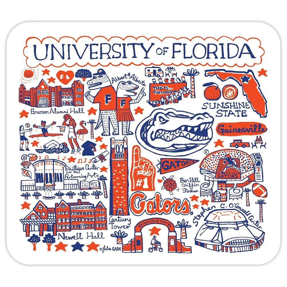 Florida Julia Gash Mouse Pad