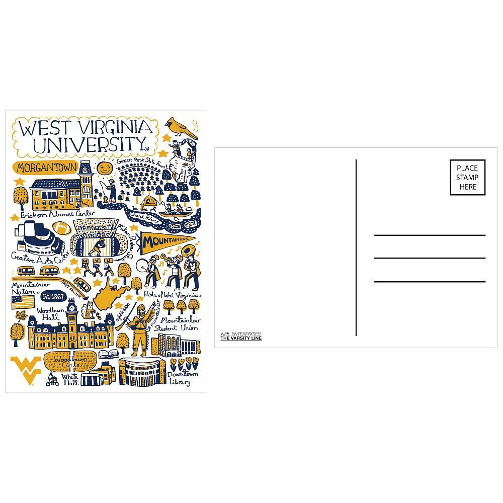 West Virginia Julia Gash Postcard