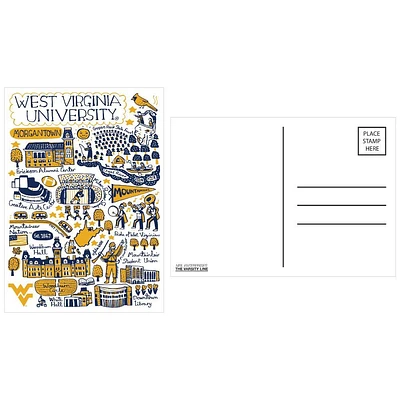 West Virginia Julia Gash Postcard