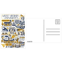 West Virginia Julia Gash Postcard
