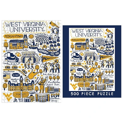 West Virginia Julia Gash 500 Piece Puzzle