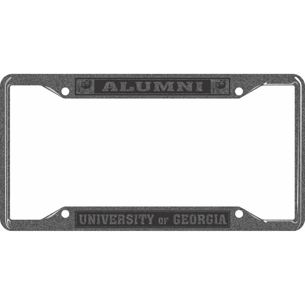Georgia Alumni Hammered Metal License Plate Frame