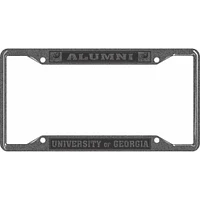 Georgia Alumni Hammered Metal License Plate Frame