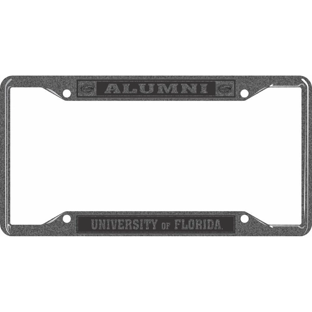 Florida Alumni Hammered Metal License Plate Frame
