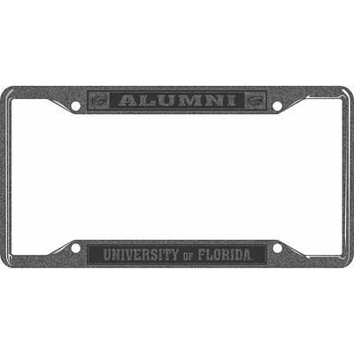 Florida Alumni Hammered Metal License Plate Frame