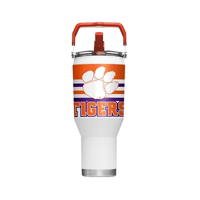 Clemson 40 Oz Carry Tumbler