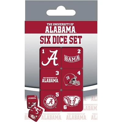 Alabama MasterPieces 6 Dice Set