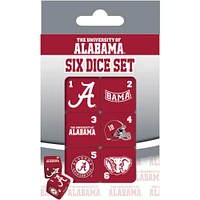 Alabama MasterPieces 6 Dice Set