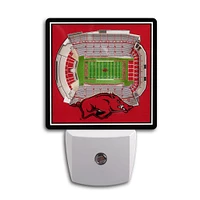 Arkansas 3D Stadium Series Night Light