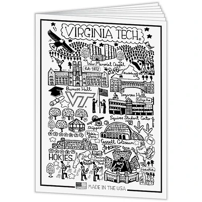 Virginia Tech Julia Gash Coloring Book and Crayons