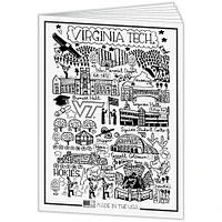 Virginia Tech Julia Gash Coloring Book and Crayons