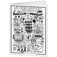 Western Kentucky Julia Gash Coloring Book and Crayons