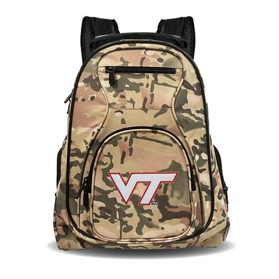 Virginia Tech Camo Premium Laptop Backpack