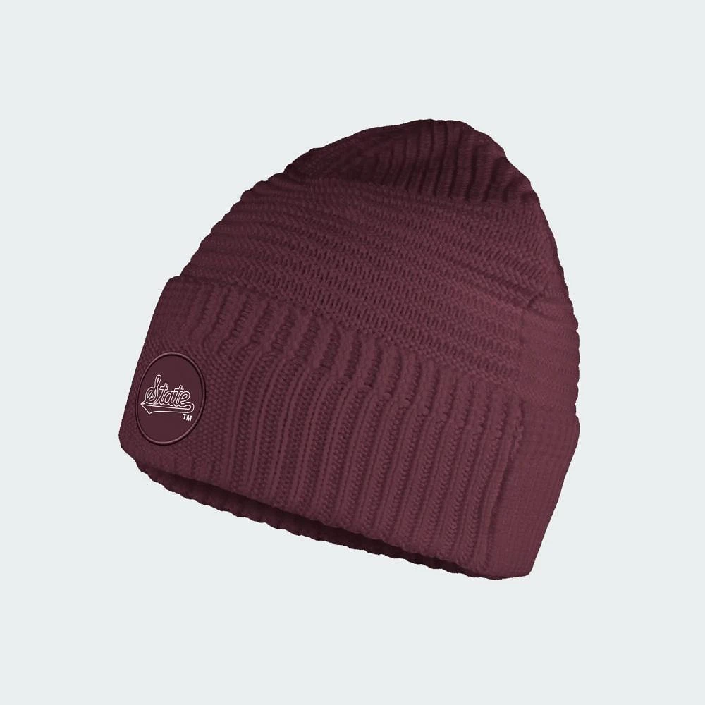 Mississippi State Adidas Engineered Ribbed Beanie