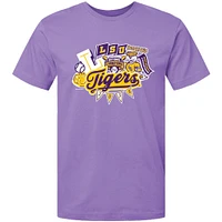 LSU 2025 NCAA College World Series National Champs Stickers Soft Cotton Women's Tee
