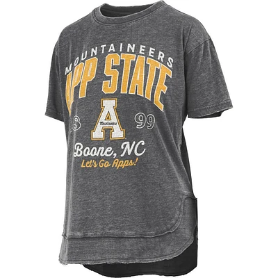 App State Pressbox Women's Corvallis Vintage Poncho Tee