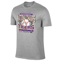LSU 2025 College World Series National Champs Ball Tee