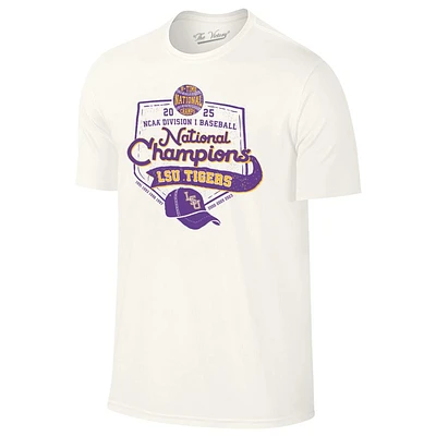 LSU 2025 College World Series National Champs Homeplate Tee