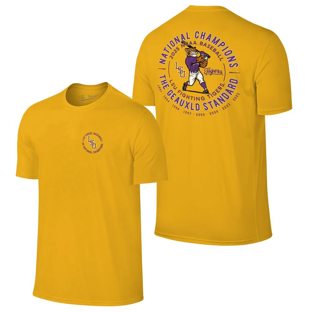 LSU 2025 College World Series National Champs Geauxld Standard Tee