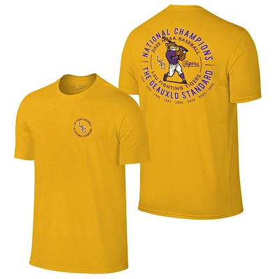 LSU 2025 College World Series National Champs Geauxld Standard Tee