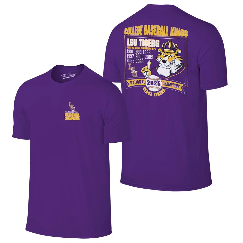 LSU 2025 College World Series National Champs Baseball Kings Tee