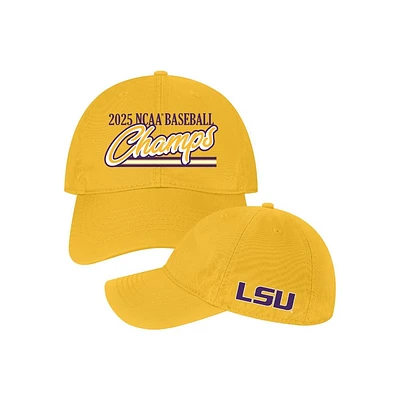 LSU 2025 NCAA College World Series National Champs EZA Hat