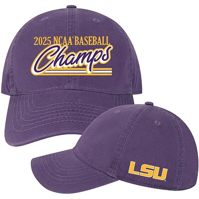 LSU 2025 NCAA College World Series National Champs EZY YOUTH Hat