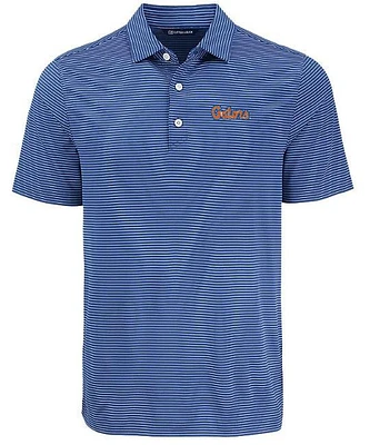 Florida Cutter & Buck Gators Script Forge Fine Line Polo