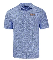 Florida Cutter & Buck Gators Script Pike Flora Polo