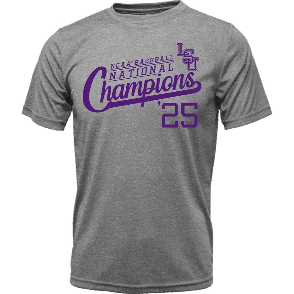 LSU 2025 College World Series National Champs Polyester Tee