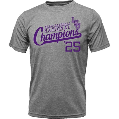 LSU 2025 College World Series National Champs Polyester Tee