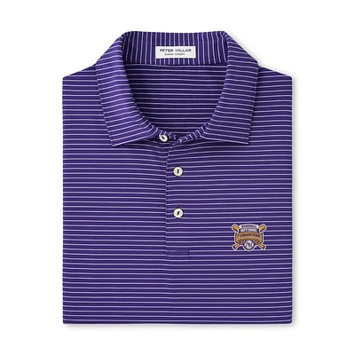 LSU Peter Millar 2025 College World Series National Champs Hemlock Performance Polo