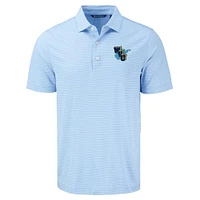 West Virginia Cutter & Buck Vault Throwback Forge Fine Line Polo
