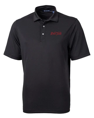 Alabama Cutter & Buck Roll Tide Script Eco Pique Polo