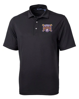 LSU Cutter & Buck BIG TALL 2025 College World Series National Champs Eco Pique Polo