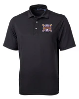 LSU Cutter & Buck BIG TALL 2025 College World Series National Champs Eco Pique Polo