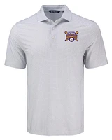 LSU Cutter & Buck BIG TALL 2025 College World Series National Champs Pike Diamond Dot Polo