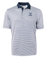 Virginia Cutter & Buck Americana Virtue Micro Stripe Polo
