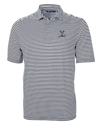 Virginia Cutter & Buck Americana Eco Pique Stripe Polo