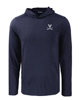 Virginia Cutter & Buck Americana Coastline Comfort Hooded Tee