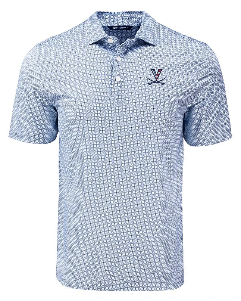 Virginia Cutter & Buck Americana Pike Diamond Dot Polo