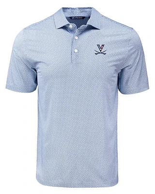 Virginia Cutter & Buck Americana Pike Diamond Dot Polo