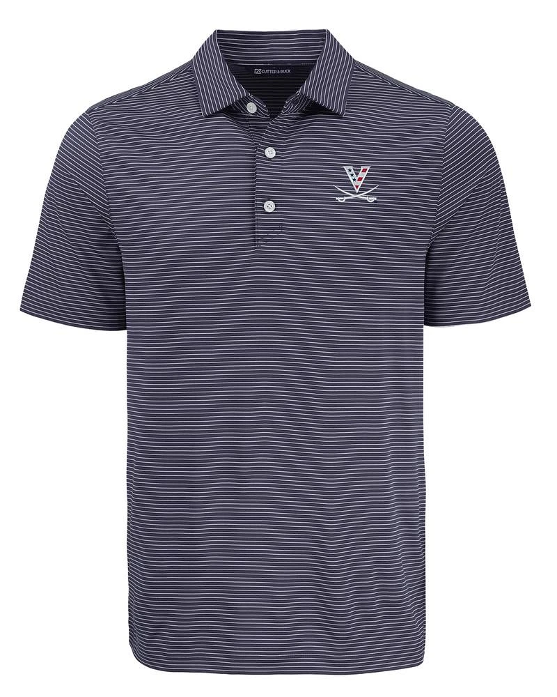 Virginia Cutter & Buck Americana Forge Fine Line Polo