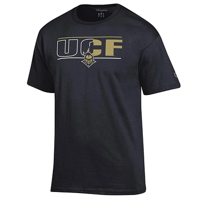 UCF Champion Bar Split Color Wordmark Tee