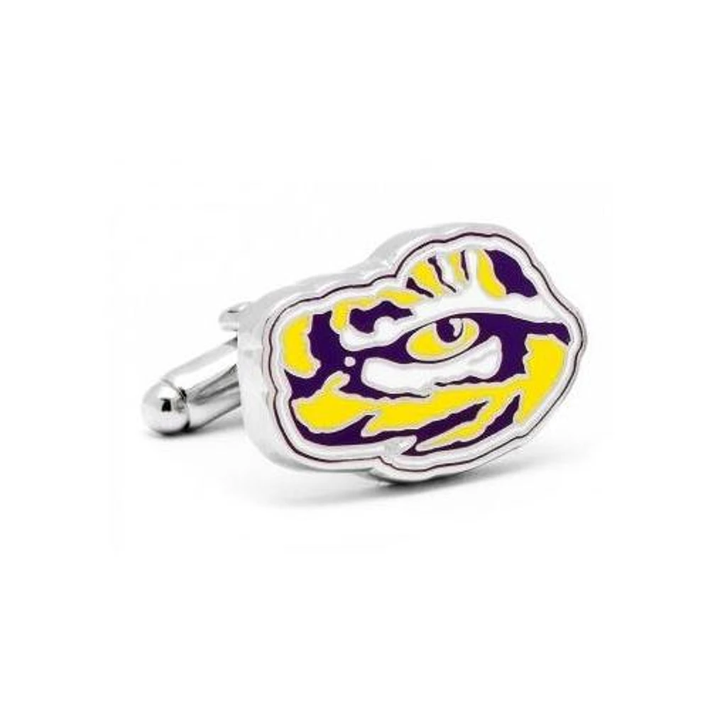 LSU Tiger Eye Cufflinks