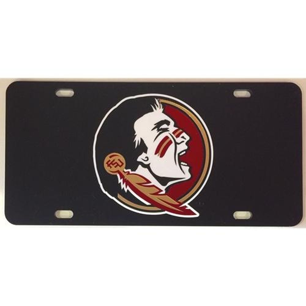 Florida State Seminole Logo License Plate