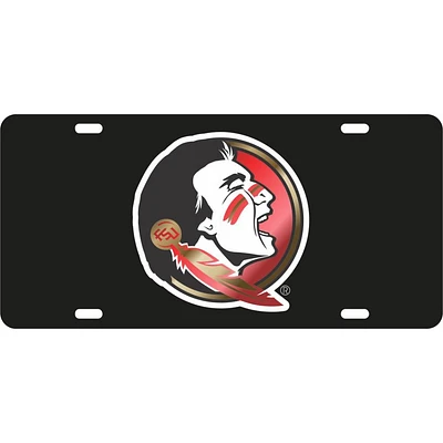 Florida State Seminole Logo License Plate
